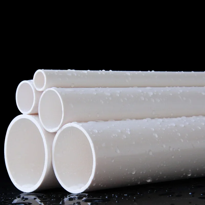 

50Cm Length White PVC Pipe Food Grade Agriculture Garden Irrigation Tube Aquarium Fish Tank Drinking Water Tube O.D.20MM-50MM