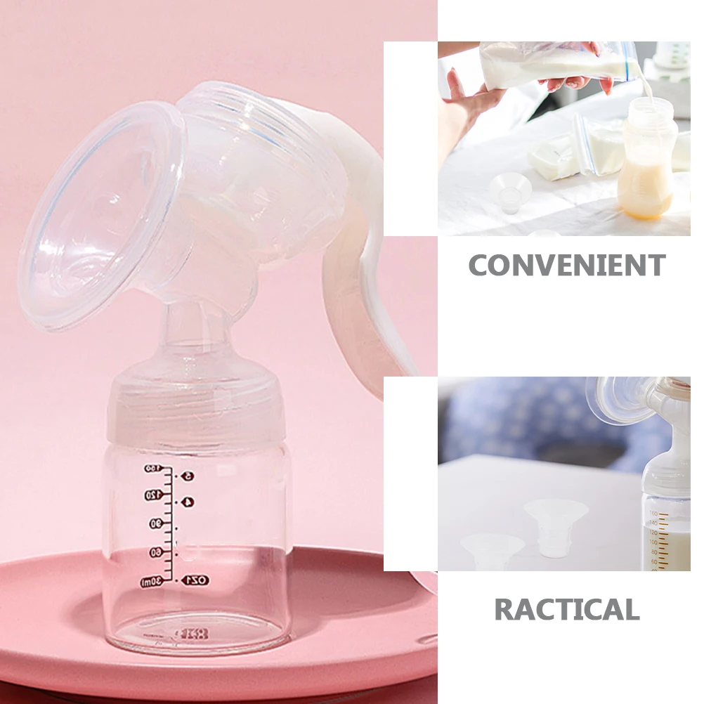 

8 pcs Breast Pump Converter Silica Gel Flange Inserts 24mm Hands Free Double Electric Wearable Pump Accessories