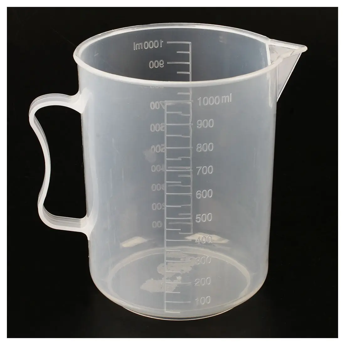 1000ml Transparent Graduated Beaker with Handle