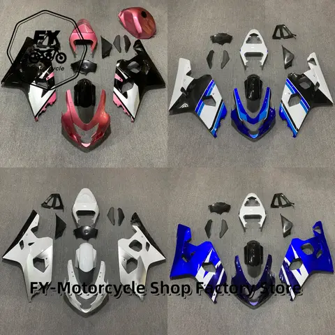 Complete Motorcycle Fairing Kit ABS Injection For Suzuki GSXR 600 750 K4 2004 2005 GSX‑R 600 750 04 05 Full Bodywork Cover