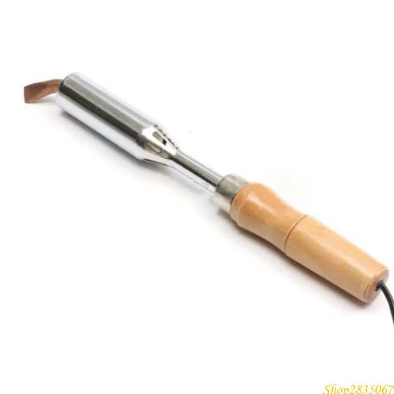 Welding Repair Tool 300W Electric Soldering Iron Solder Welding Tip With Handle Wooden Handle Soldering Iron 831F