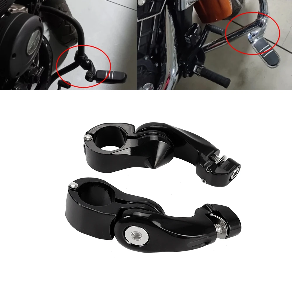 Motorcycles Male Mount-Style Chrome 1 1/4\