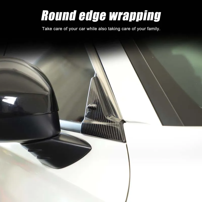 For Honda Civic / Integra 2022+ Front Triangle A-Pillar Decor Cover  Real Carbon Fiber Interior Trim, Car Styling Mod Accessory