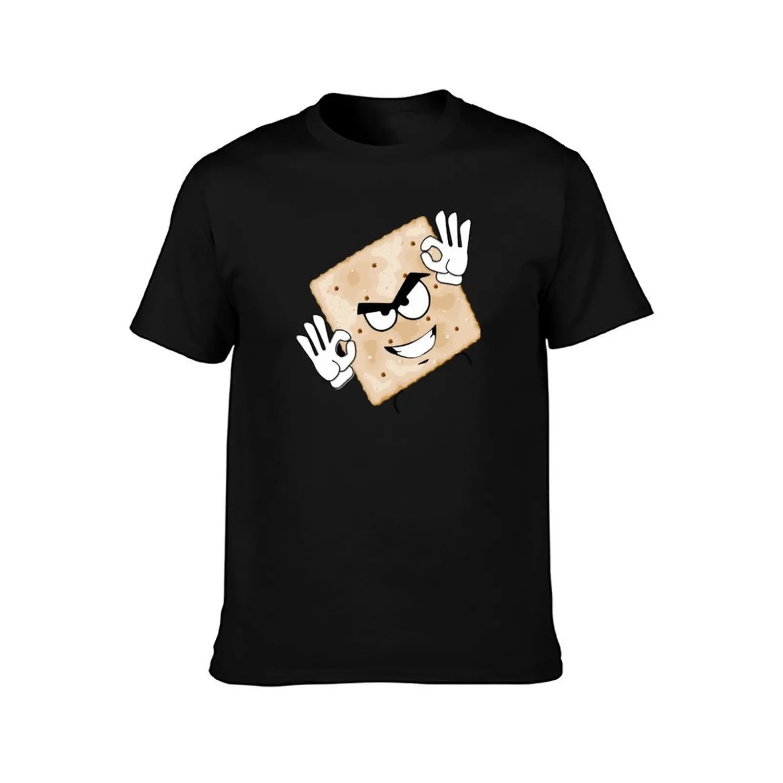 Salty Cracker T-Shirt Plus Size Basic Cotton T-Shirt