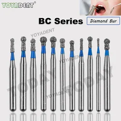 BC Type Dental Burs Diamond Bur Standard Drill For High Speed Handpiece FG 1.6mm Dentistry Material Tools Teeth Whitening