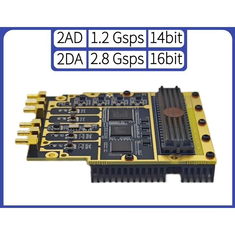 1.2G 2.8G High Speed ADDA Board AD9695 AD9144 AC Intermediate Frequency Transceiver FMC Sub Card