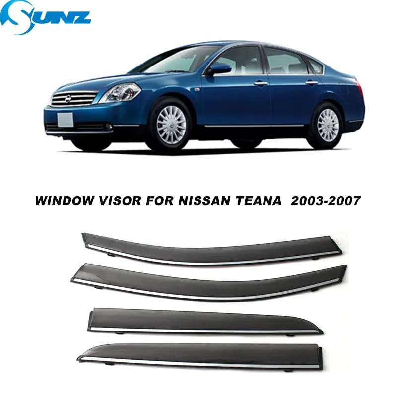 

Weather Shield For Nissan Altima Teana MK1-J31 2003 2004 2005 2006 2007 Car Window Visor Waterproof Wind Rain Visor Deflector