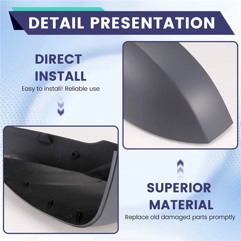 

VC-Innovative-крышка зеркала заднего вида, боковая крышка зеркала для Land Rover Range Rover 2013-2019 Sport Discovery