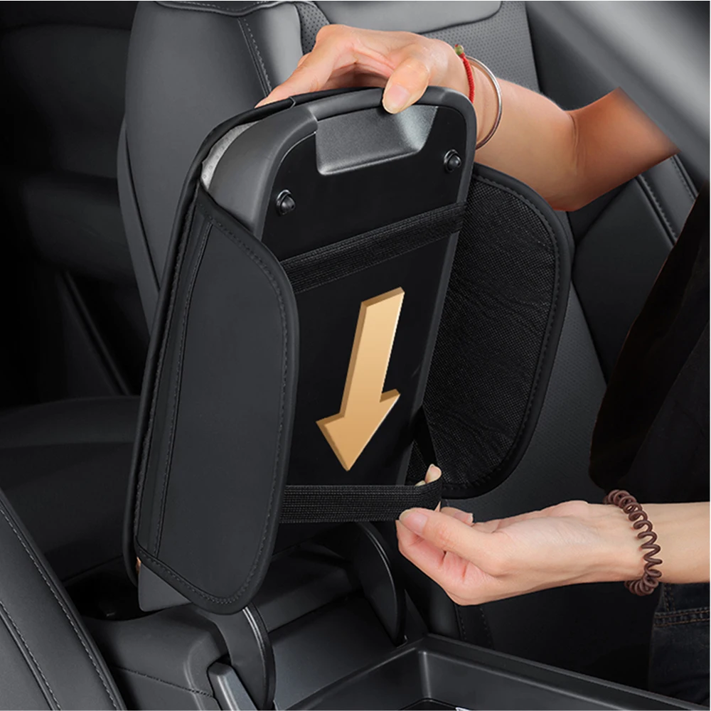 Car Center Console Armrest Box Pad Cushion For Audi A3 A4 A6 B8 RS6 Sline A2 B6 C6 S3 S6 A1 Q6 8P Q3 A7 A8 Q5 C5 C7 Q1 Q2 Q4 Q7 view 5