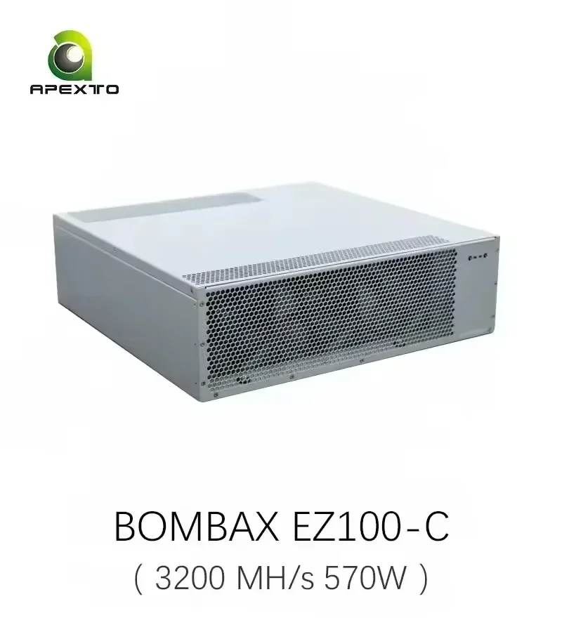 

AUTHENTIC BOMBAX MINER EZ100-C 3200M 570W ETC Miner - Zil Mining Machine