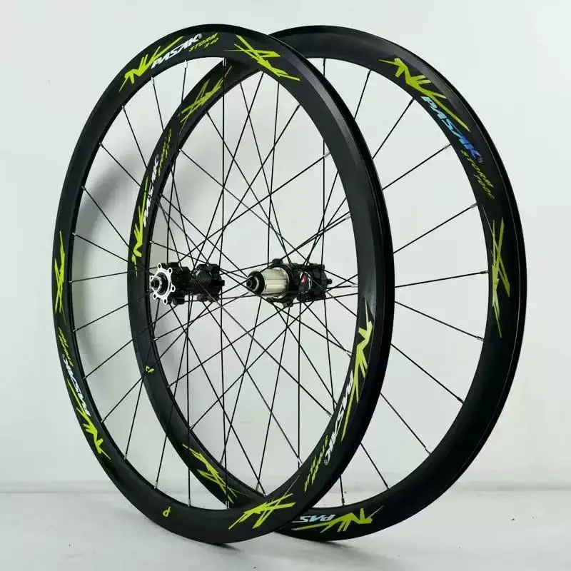 700C مكبح قرصي الطريق دراجة عجلة مجموعة على الطرق الوعرة الطريق مكبح قرصي عجلة الخامس الفرامل C الفرامل 29 بوصة مستقيم سحب 40 مللي متر #4