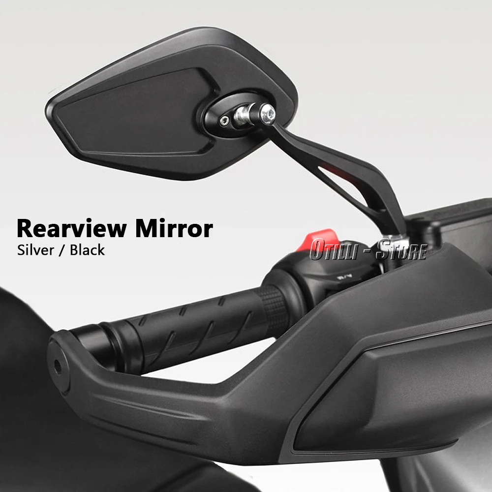 For Honda CB1000R CB500X CBR650R CB600 CB750 Hornet CMX1100 Motorcycle Universal Rear View Mirrors Aluminum Reversing Mirrors