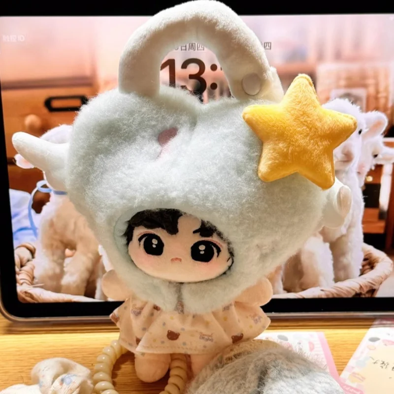 10cm cotton doll angel arrival series Kawaii head cotton doll Nunu cp baby small fresh can be hung with original baby clothes