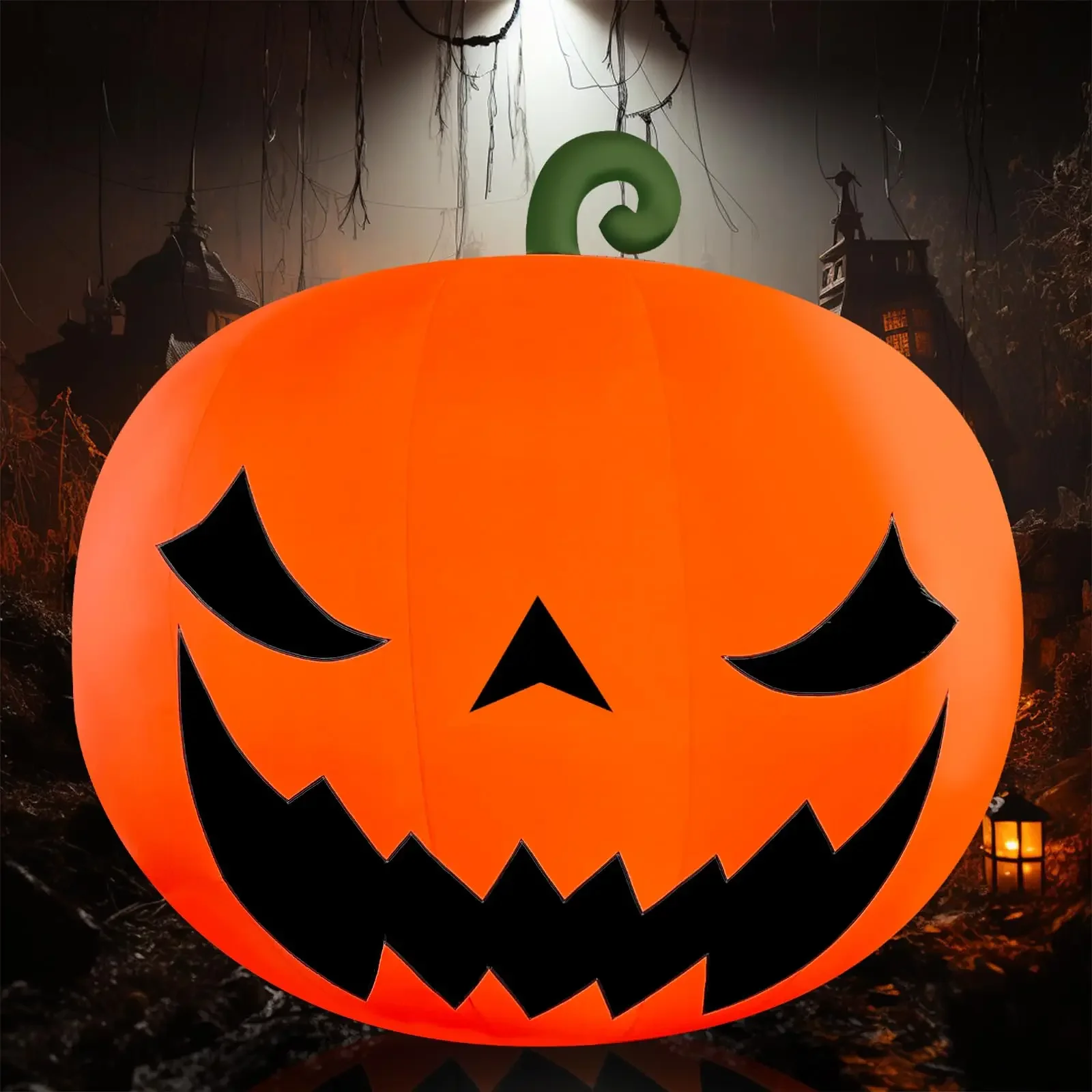 

Customized Cheap Price Inflatable Horror Pumpkin For Halloween Festival With Blower Garden Decorations Inflatables