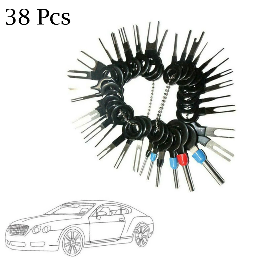 Car Plug Terminal Removal Tool 38pcs/Set Accessory Electrical Wire Connector Hand Adapter Part Pin Extractor Replacement