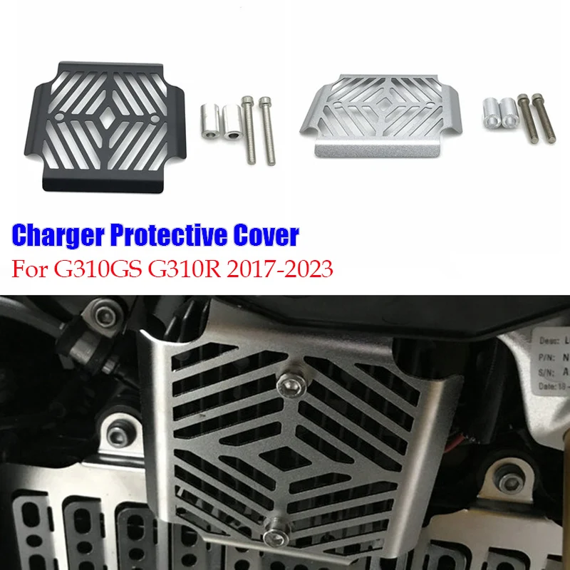 Motorcycle Accessories Rectifier Grille Guard Protection Cover Protector Fit For BMW G310GS G310R G310 GS G310 R 2017 - 2023