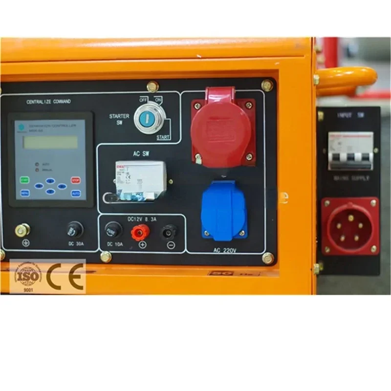 

Control Panel Factory with ATS, 220V 6KW Silent Diesel Generator