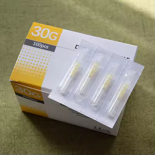 100Pcs 25G 27G 29G 34G 33G 32G 31G 30G Painless Small Superfine Beauty Needle Disposable Injection Piercing Needles 1.5/4/6/13mm - Image 2