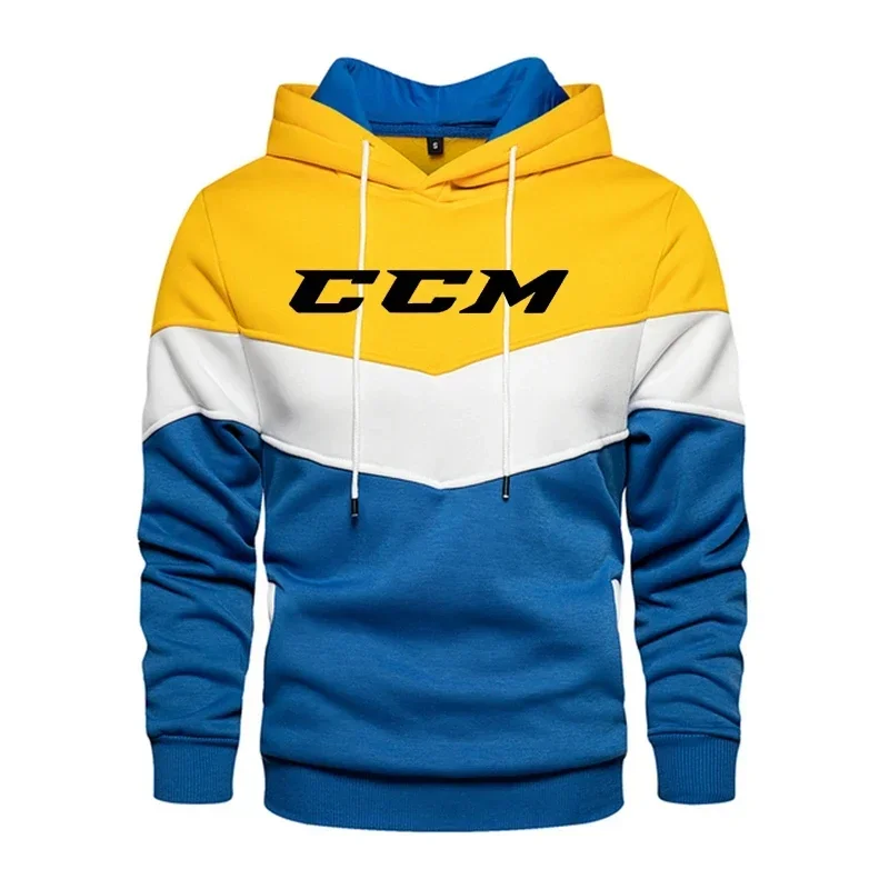 CCM 2024 Autumn/Winter New Men\'s Sports Hoodie Men\'s Fashion Printed Long Sleeve Men\'s Sports Fitness Hoodie Couple