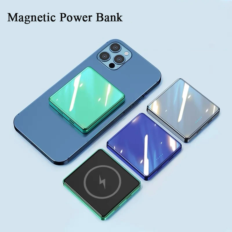 Mini Power Bank 10000mah Magnetic Wireless Powerbank For iPhone 14 13 12 Pro Max Portable Fast Charging External Battery Pack