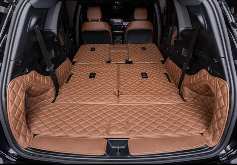 

Good quality, Custom car trunk mats for Mercedes Benz GLB 180 200 220 250 2025-2020 7 seats cargo liner mat boot carpets cover