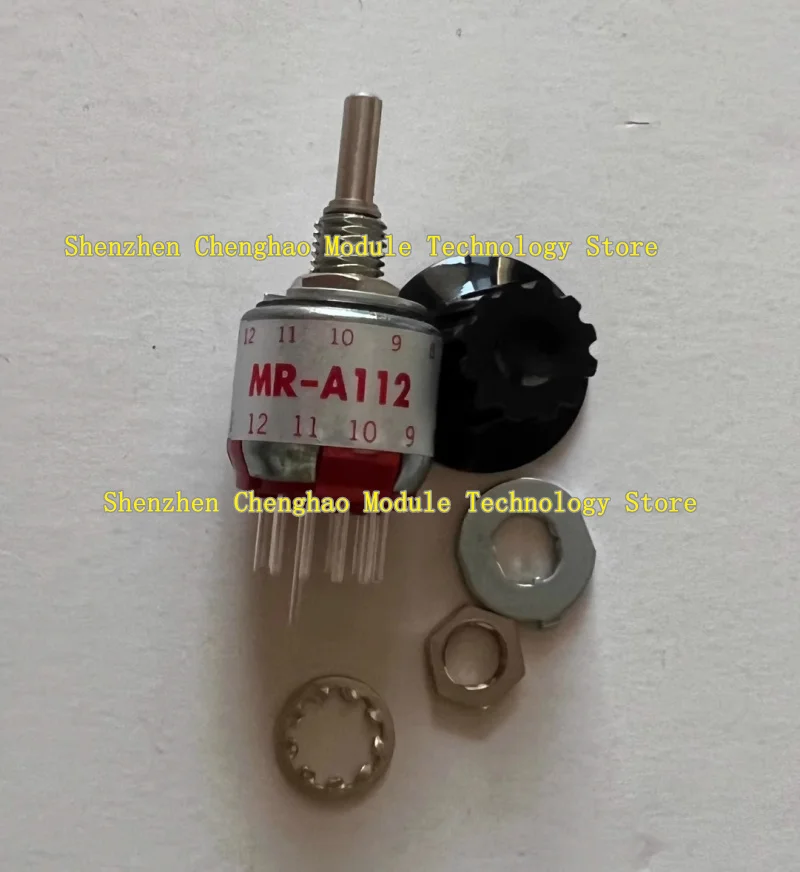 Original MRA112 rotary switch MR-A112 single pole 12 position band switch in stock