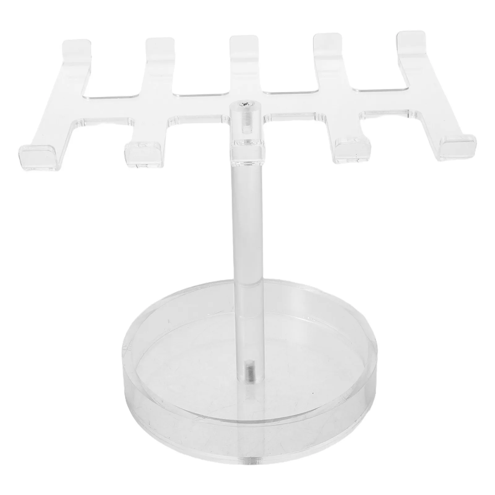 Acrylic Bracelet Display Stand Clear Jewelry Organizer Tower Tray For Women Bangle Holder Storage Rack Jewelry Business
