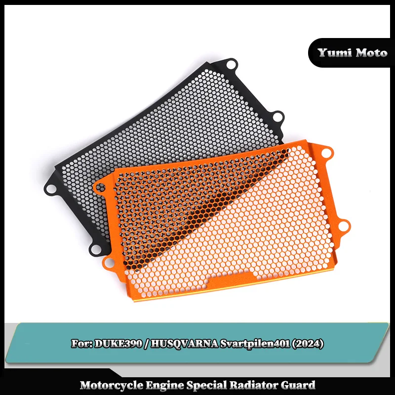 

Motorcycle Radiator Guard Grille Cover Protection Oil Cooler Grill Proteto For KTM DUKE390 HUSQVARNA Svartpilen401 2024