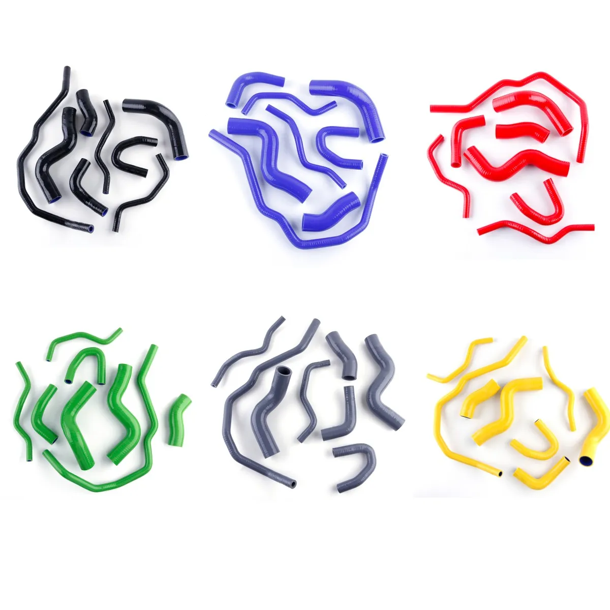 

Комплект силиконовых шлангов охлаждающей жидкости радиатора для VW Golf GTi MK5 MK 5 2.0L FSI/TFSI Turbo 2003-2009 годов