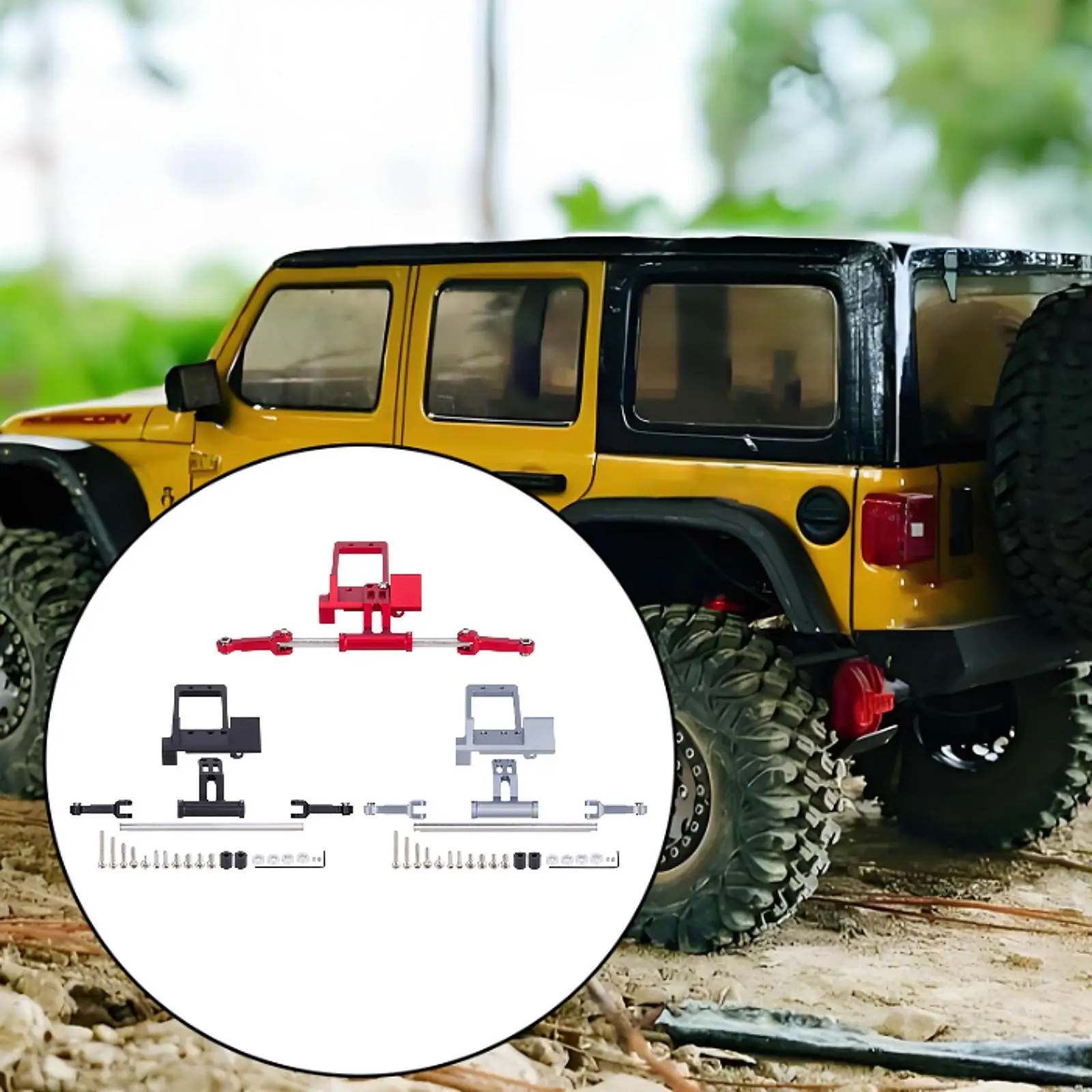 Bat Servo Mount 1/10 1/10 RC Crawler for Crawler Hobby Car DIY Modified