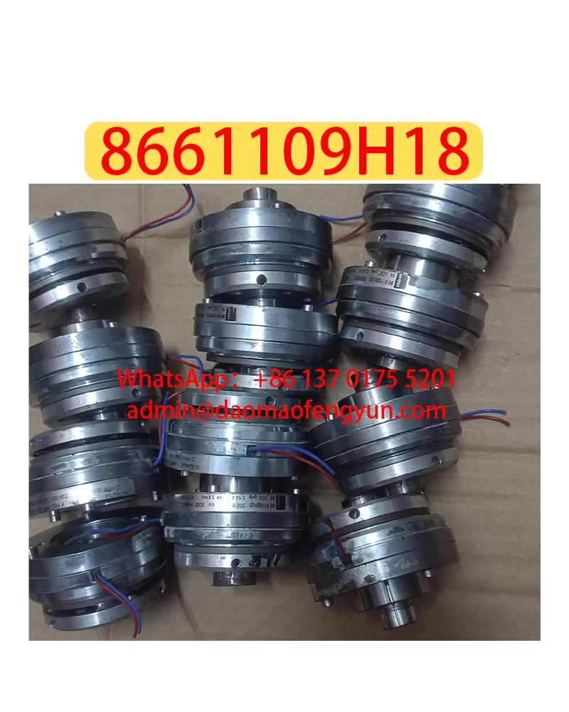 8661109H18 Used 86 61109H18、15Nm Brake/Servo Motor Brake，Tested ok，Fast shipping