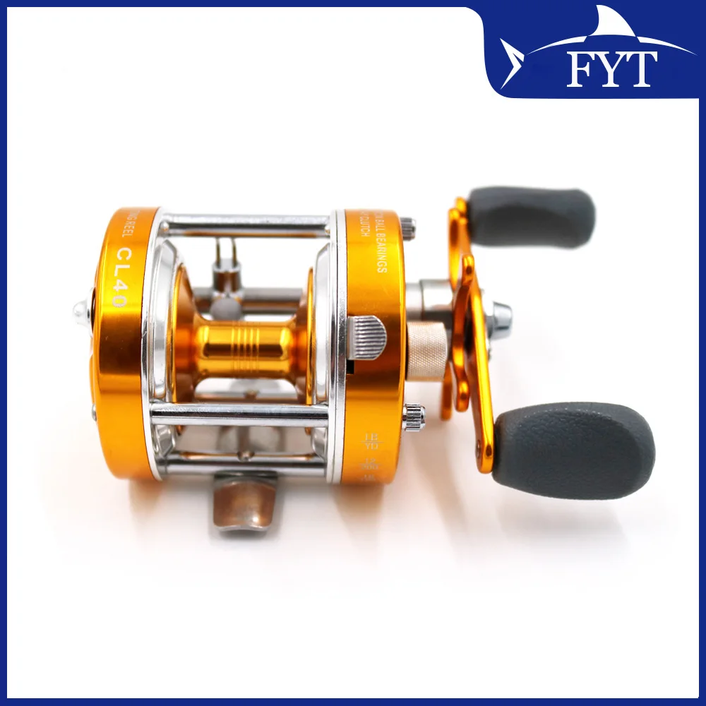 

New MingYang CL40 Baitcasting Fishing Reel 310g 5.2:1 Left/Right Hand Centrifugal Brake For Small Lures