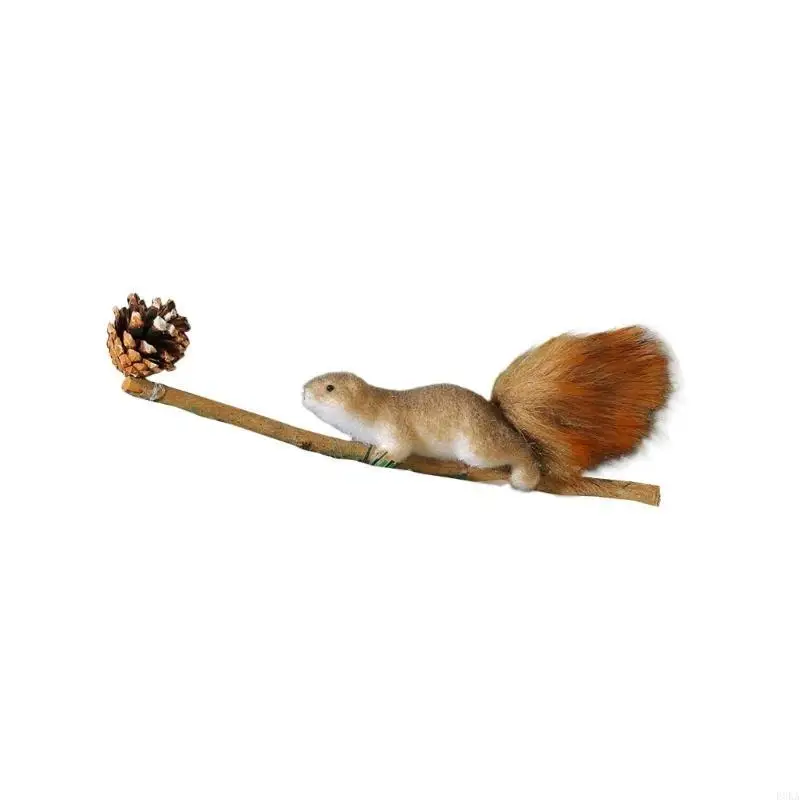 

Artificial Squirrel Decoration Christmas Tree Animal Hanging Ornament For Christmas Tree Autumns Theme Party Arrangements