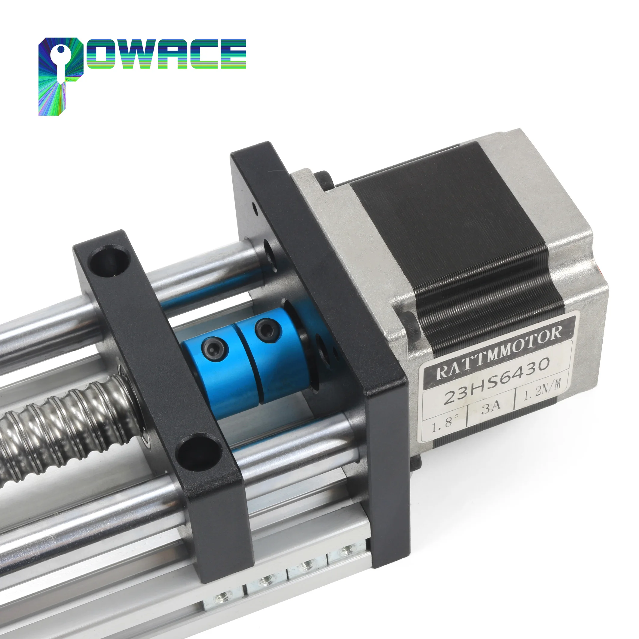 EBX1605J CNC جزء الخطي دليل السكك الحديدية المحرك SFU1605 الكرة اللولبية وحدة الحركة + Nema23 محرك متدرج