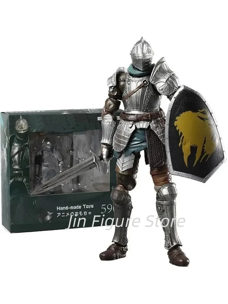 

15cm Dark Souls Zhaidianshe Armor Action Figure PVC Movable Game Role Collection Figma 590# Demon’s Souls Figurine Model Toys