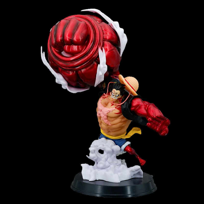 

30 см One Piece Luffy Great Saruwang Gun 4th Gear Big Fist Luffy Аниме Фигурка Модель ПВХ GK Статуя Коллекция Игрушки Подарки