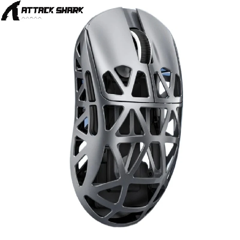 

Hot Sale Attack Shark R2 Gaming Wireless Mouse PAW3950 8K Magnesium Alloy Lightweight Gaming Mouse Bluetooth Tri-Mode for Gaming