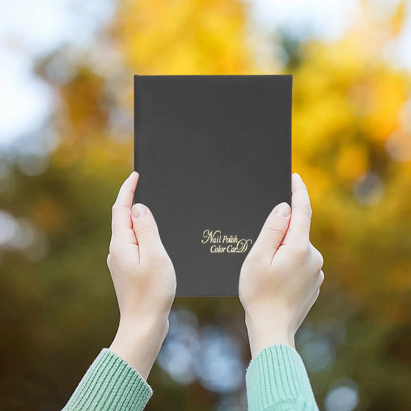 Nail Art Sticker Storage Book Transparent Organizer Album Nail Decals Display Holder Manicure Use Sticker Storage Album