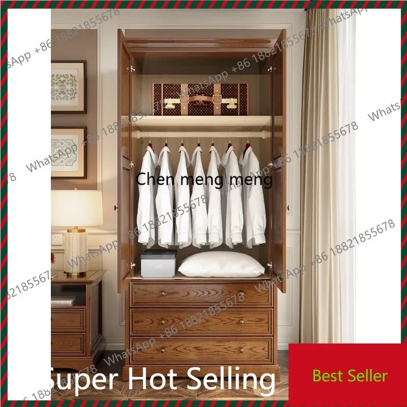 zc182furniture country wardrobe solid wood 2 doors overall large wardrobe double door bedroom furniture for Style decoration