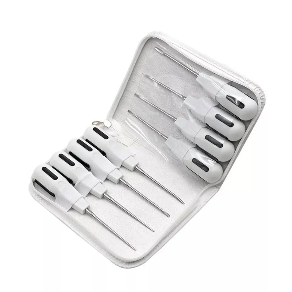 

Dental Instruments Stainless Steel Dental Luxating Lift Elevators Clareador Curved Root Extracting Dentist Surgical Instrument