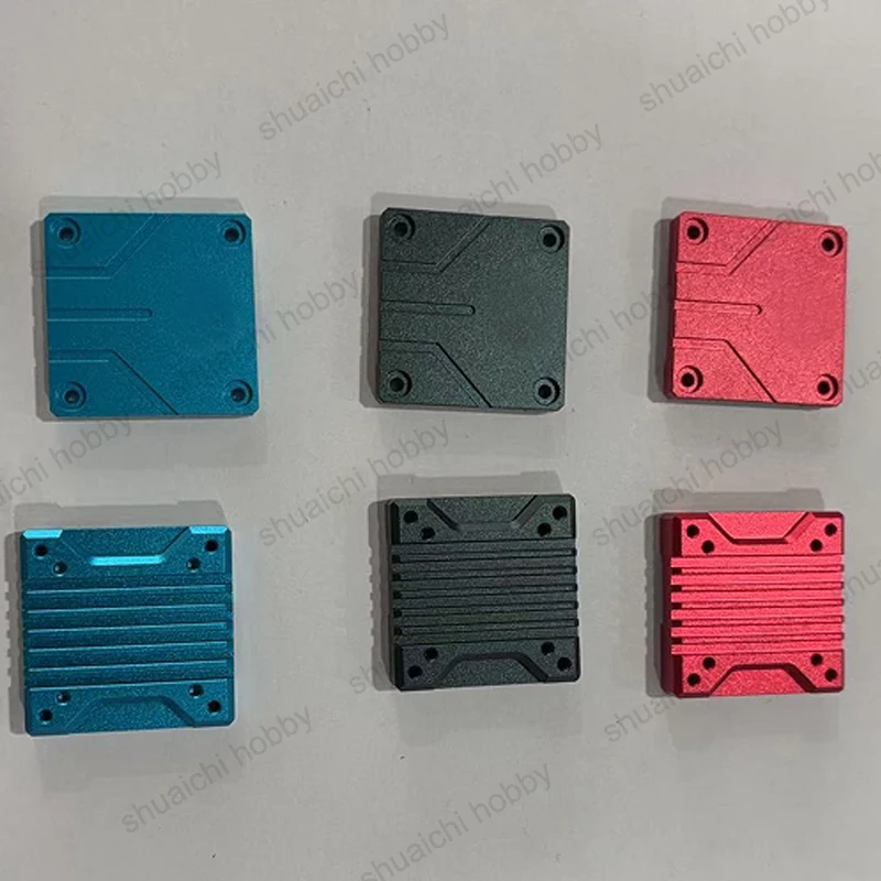 1Set 6061 Aluminum Alloy Heat Dissipation Casing Fully-wrapped Protection Modified Shell for DJI O4 Air Unit RC Drone DIY Parts