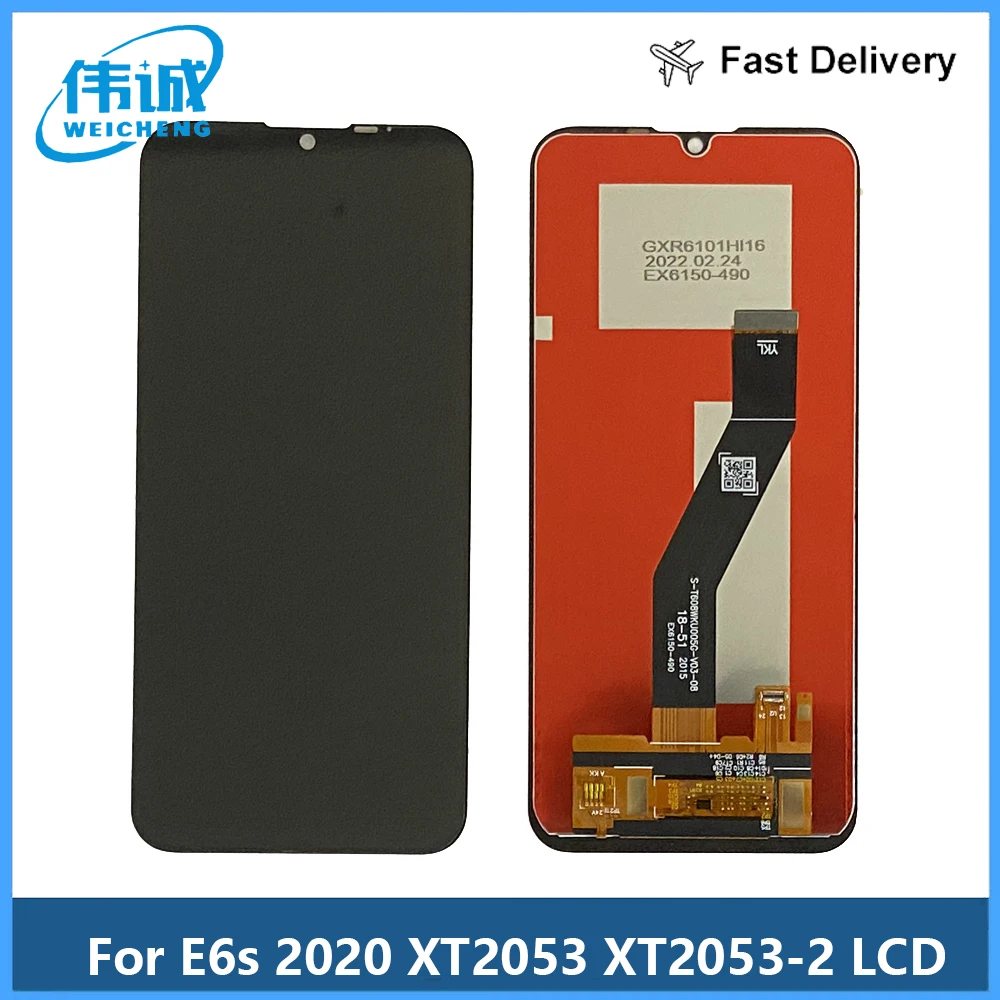 

6.1" Original For Motorola Moto E6s 2020 E6i LCD Display Touch Screen Digitizer Assembly Replacement For E6i E6s XT2053 XT2053-2