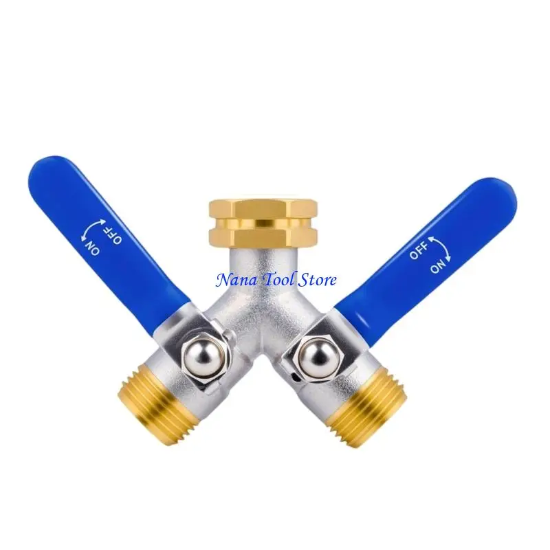 

31GJ Y Shaped Water Diverter Fitting 2-Way Garden Irrigation Valves Pipe Fitting