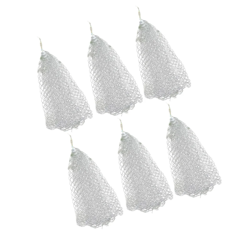 

20 pcs Replacement Fishing Net 8 Holes For Rod Catch Mesh Bait Trap Cast Upgrade Premium Durable Fishing Gear Tool