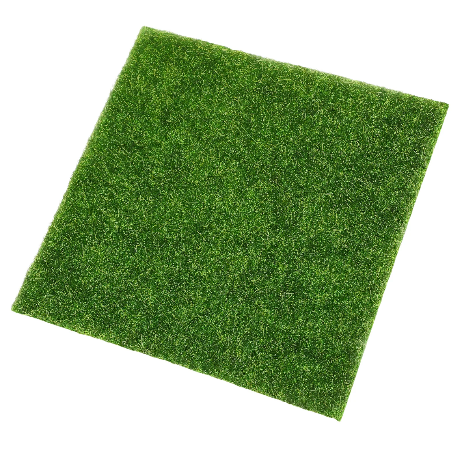 

Simulation Green Turf Decor Lifelike Grass Mat Artificial Turf for Decors Portable Easy Cut Garden Landscaping No Maintenance
