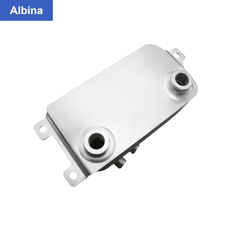 17217507974 Transmission Oil Cooler Fit BMW E60 525i 530i 545i 645Ci 745i 745Li Gearbox Heat Exchanger view 4