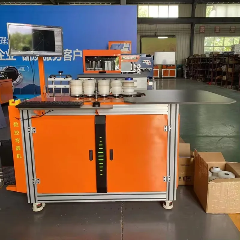 【Best Selling】YUNQING Factory Direct Double-Sided Aluminum Channel Letter Bending Machine Reliable Stable Semi-Automatic CNC Mot