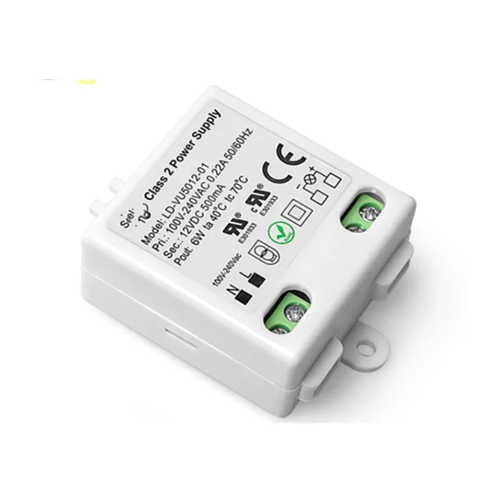 LD-VU5012-01 6W 0.5A 12V LED Driver Single Output Switching Power Supply Reliability Miniature For This