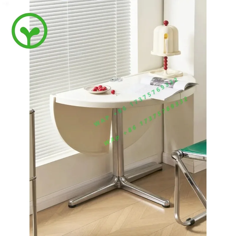 Medieval Foldable Multi-functional Round Table with An 