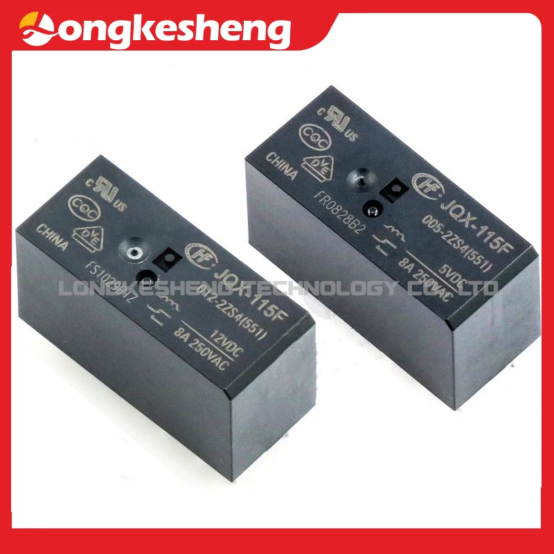 P5  12V  Free Shipping Original module in stock  JQX-115F 012-1HS3 12VDC 16A
